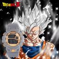 【ETOP】Anime Dragon Ball Z Watch Cosplay Props Super Saiyan Goku Gohan Broly Vegeta Cos Students Watches Alarm Clock Action Figure Toys. 