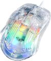Aula S80 Programmable Gaming Mouse, 7200 DPI Wired PC Mouse, 12 Rainbow RGB Backlit Wired Mac Gaming Mouse. 