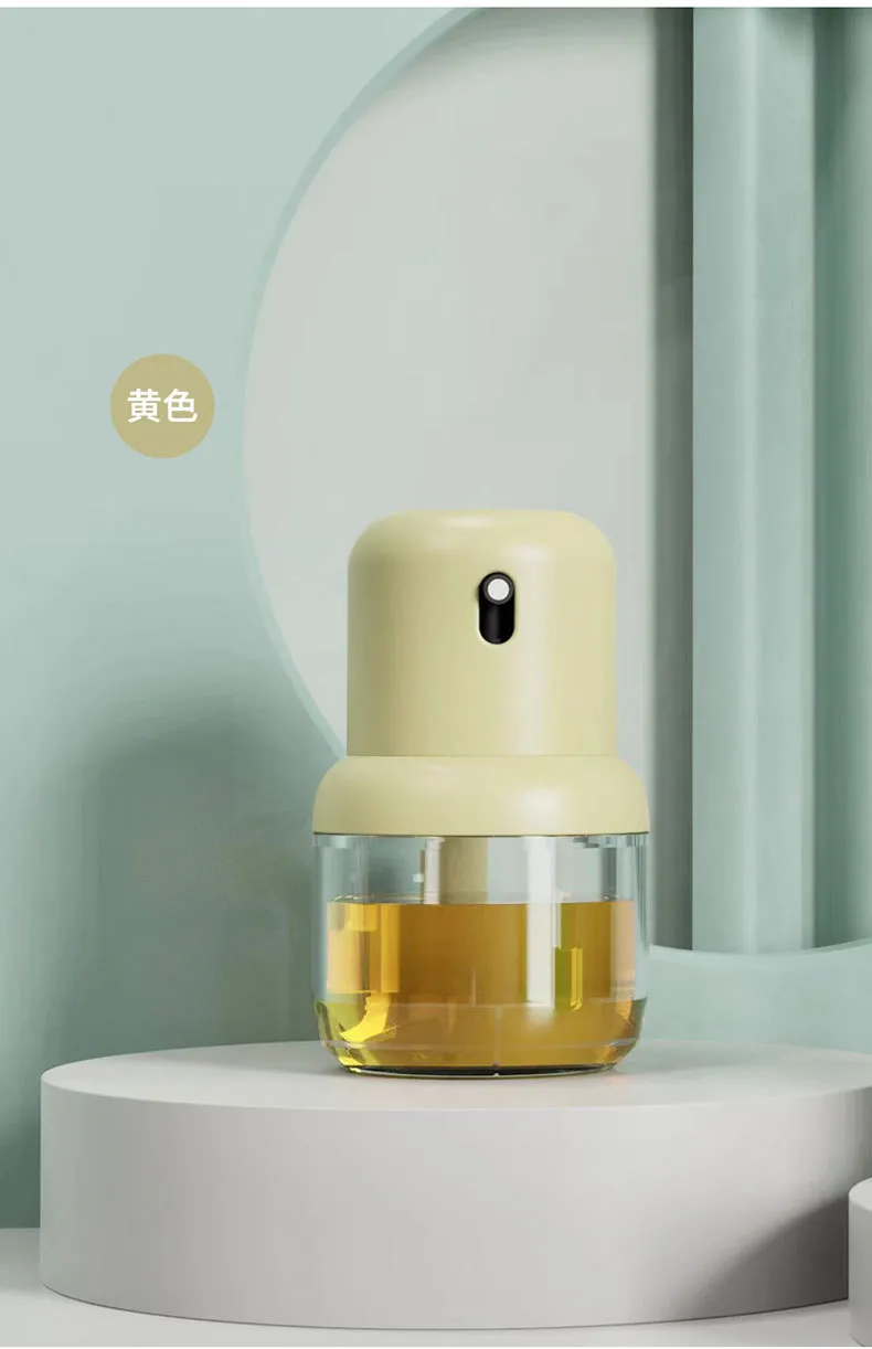 Heat-Resistant Glass Oil Spray Pot Press Spray Oil Bottle 180Ml 7 Heat-Resistant Glass Oil Spray Pot Press Spray Oil Bottle 180Ml