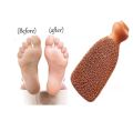 Pumice Stone, Clay stone, Jhanwa, Jhanwan2-Sided Premium Pumice Stone, Hand Made Foot Scrubber, Callus Remover for Feet, Foot File to Exfoliate Hard, Dry, Dead Skin on Heels & Feet, Clay Stone Foot Scrubber. 