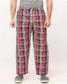 Pack of 4 - Multi-color Cotton Checkered Trouser for Men. 