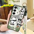 Anti-knock Dirt-resistant Phone Case For Tecno Camon40 4G/CM5 Silicone Kickstand Protective Back Cover Anti-dust Panda. 