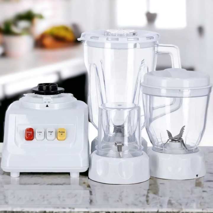 Hot Sale Juicer Blender Full Set National 3 in 1 Juicer Blender Machine Top Quality Juicer Machine Daraz.pk