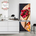 Elegant Fruits Fridge Stickers, Door Wrap, Self-adhesive, Waterproof, PVC by Elegant Decore. 