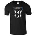 Black Cotton Printed Celebration Fortnite New Men'S T-Shirt - Premium Quality, Stylish Tee For Casual Events. 