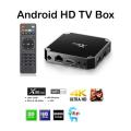 Smart Android TV Box, Remote, HDMI Cable & Power Supply. 