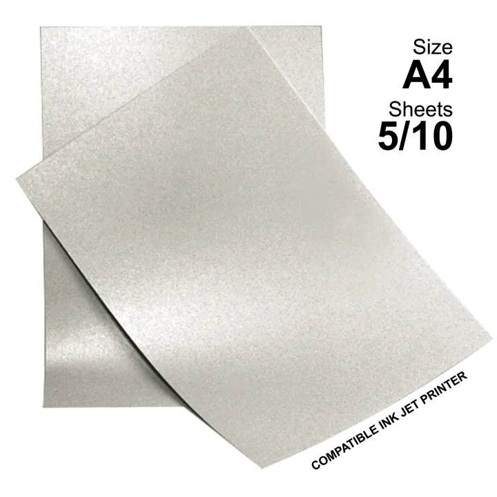 Silver/Gold%20shimmer%20Vinyl%20Sticker%20A4%20Printable%20Self%20Adhesive%20Sticker%20for%20Inkjet%20Printer%20(5%20and%2010sheets)%20-%20Image%203