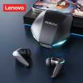 Original Lenovo XT53 Earphone Wireless Upgrade Bluetooth 5.4 Headphones Low Latency Gaming Headset Noise Reduction LED Earbuds New GM2 Plus. 
