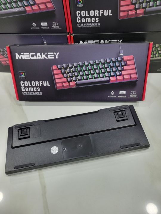 Rainbow%20RGB%20MEGAKEY%20%20Mechanical%20Gaming%20Keyboard%20%2060%25%20Mechanical%20Gaming%20Keyboard%20with%20Blue%20Switches%20Colorful%20Backlight%20Black%20and%20White%20Combination%20Keys%20-%20Image%204