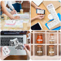 Mini Printer Portable Pocket Thermal Portable Printer Bluetooth Wireless Smart for Photo Picture Office Receipt Label Note QR Code Inkless Printing with iOS Android App. 