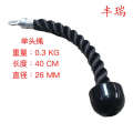 Bicep training tension gym accessories single humeral compression face pull handle double head rope. 