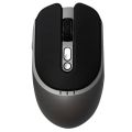 JeDEL WH104 Wireless Dual Mode 2.4Ghz and Bluetooth Rechargeable RGB Mouse Optical Sensor 3200 DPI 6 Buttons. 