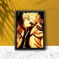 Naruto Uzumaki Anime 6x8 Photo Frame, Anime Wall Art. 