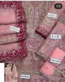 BRAND….Eman Collection **Shirt: Organza **Full Embroidered Front With Sequence & HandWork  Embroidered Back With Sequence Work  **BY BANO COLLECTIONS**. 