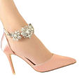 Wedding shoes for girls /sandal/bridal heels/pink heels. 