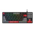 Bloody S310N RGB BLMS Mechanical Gaming Keyboard - BLMS Red Plus Switch - Hot Swappable - Quiet Typing - 1000 Hz Report Rate. 