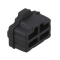 Ethernet Hub Port RJ45 Anti Dust Cover Cap Protector Plug 100Pcs Black. 