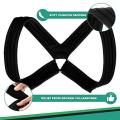 Back Posture Corrector Support Belt, Figure 8 Shaped Designed Adjustable Clavicle Brace Band, Helps to Men & Women Improve Posture, Prevent Slouching and Relief Back Pain. 