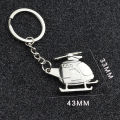 Creative Metal Aircraft Keychain Pendant For Men Women Aviation Enthusiast Gift Personalized Key Ring Backpack Decoration. 