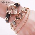 Duoya Femmes Bracelet Watches Mode Casual En Cuir Montre-bracelet Watch Female Woman Watch Relogio Feminino. 