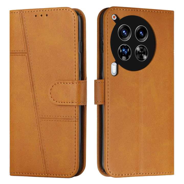 Phone Case for Tecno Camon 30 4G (CL6)- PU Leather Case - Card Slot Design