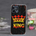 Realme C53 Back Cover Black - King 2Gud Soft Phone Case For Boys. 