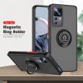 Relaxtoo For Xiaomi 12T and 12T Pro High Quality Back Cover Case Exrra Protection For Camera Lens Rubber Back cover Case Stylish Design Case For Xiaomi12T 12TPro Car Magnetic Holder Matte Armor Case. 