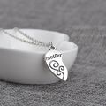 Zn Popular Mother And Daughter Heart Necklace Women Love Necklace Mother's Day S For Mother. 