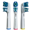 SULAIMAANI  3 pieces SB-417A Replacement Electric ToothBrush Universal heads. 