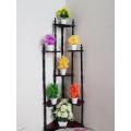 Hot Sale Best Design Decorative Rack 7 Tier Wood Corner Shelf for Living Room. 