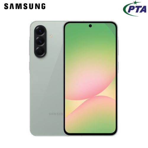 Samsung%20A56%20-%20Super%20AMOLED%20LCD%20-%206.7%20Inches%20Display%20-%2012GB%20RAM%20256GB%20ROM%20-%2012MP%20Front%20Camera%20-%2050MP+12MP+5MP%20Rear%20Camera%20-%20Exynos%201580%20Chipset%20-%20Dual%20SIM%20-%205000mAh%20Battery%20-%20Image%202