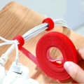 1M Hand Tear Self-Adhesive Strap Wire Storage Hooks Loops Cable Tie Magic Tape Cable Management Belt Fixed Binding Belt 1Pcs. 