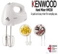 Kenwood Hm330 White Compact Hand Mixer 6 Speeds Plus Turbo Twin Beaters - 250W - White. 