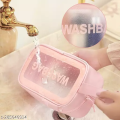 Travel Waterproof Cosmetic Bag – Zippered Makeup Bags for Women – Beauty Case Make-Up Organizer Storage Bath Toiletry Bag. 