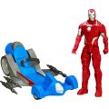 Hasbro: MARVEL TITAN HERO SERIES: IRON MAN WITH BATTLE RACER (A7363). 