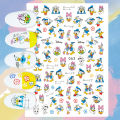 Disney Cartoon Art Deco Decal Nail Slider Lilo Stitch Tigger Mickey Mouse Nail Sticker DIY Nail Art Ornament Stickers. 
