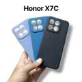 Honor X7C 4G Back Cover Soft Matte Silicone with Camera Protection Mobile Cover for Honor X7C 4G. 