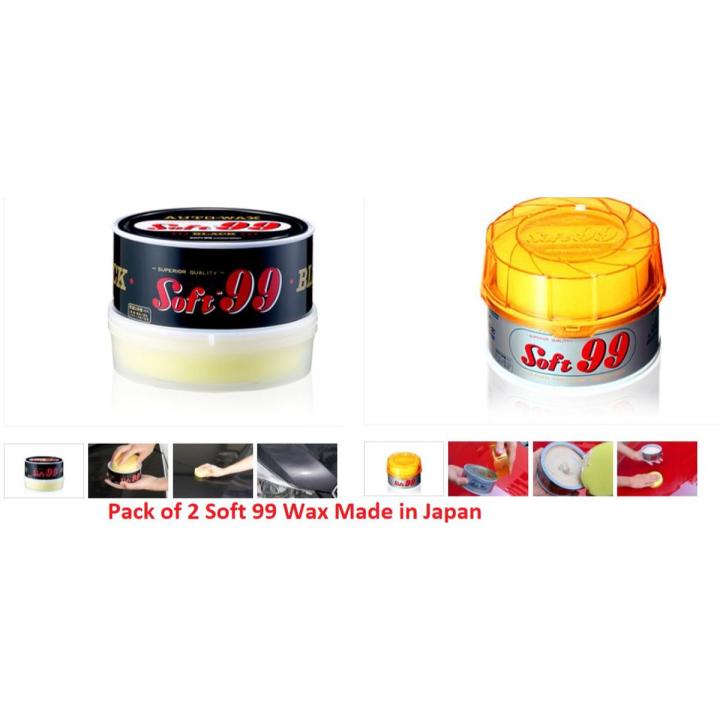 Pack of 2 Soft99 Car Wax Polish Made in Japan