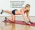 Latex Power Exercise Resistance Band Set for Pull Up Body Fitness & Workout Loop Bands with Door Anchor. 