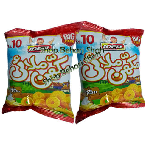 Makhan Malai Corn Puffs Taste Snacks (24 Pcs)