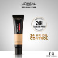 L'Oreal Paris - LOreal Infallible 24H Matte Cover Liquid Foundation 110 Rose Vanilla. 