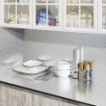 Marble And Foil Sheets Self Adhesive Waterproof Anti Oil and Heat Resistant Pvc Glossy Sticker Sheet for kitchen Available ( Different Shade & Colors & Sizes). 
