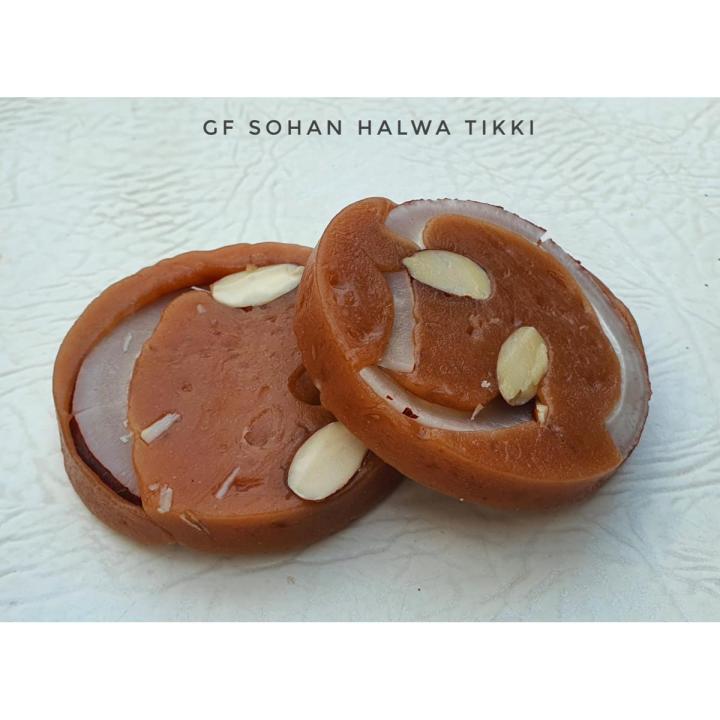 Gluten Free Sohan Halwa Tikki