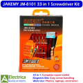 JAKEMY JM-8101 33 in 1 Precision Screwdriver Set | Multifunctional Repair Tool Kit for Laptop & Electronics by Electrica. 