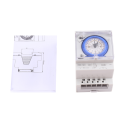 Mechanical Timer Switch Mechanical Timer Switch Plastic SUL181D 96 Times On/Off Per Day Time Set Mechanical Timer Switch. 