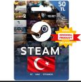 Steam 50 tl gift card. 