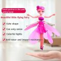 USB Rechargeable Magic Flying Fairy Princess Doll for Kids - Gesture Sensing Hand Control Pixie Dancer Toy with LED Lights, Perfect Indoor Mini Flying Toy for Girls. 