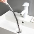 PIEPING Bathroom Hole Remover Tool Drain Cleaner Clog Plug Pipe Dredging Brush Pipeline Cleaning Sink Cleaning Brush Hair Sewer. 