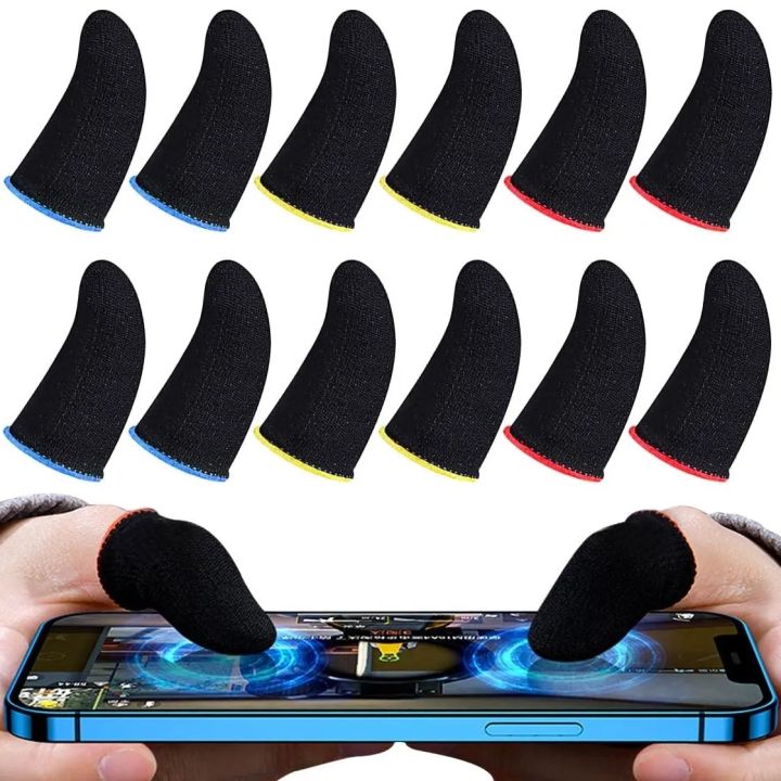 Gaming%20Finger%20Sleeves%20Pack%20of%201-5%20Pairs%20Breathable%20Anti-Sweat%20Touch%20Screen-Friendly%20for%20Mobile%20&%20Tablet%20-%20Image%209