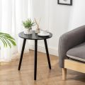 Toheed Wood Coffee Table Wooden Side Table(16 inches top and 20 inches height) Round Side Table. 